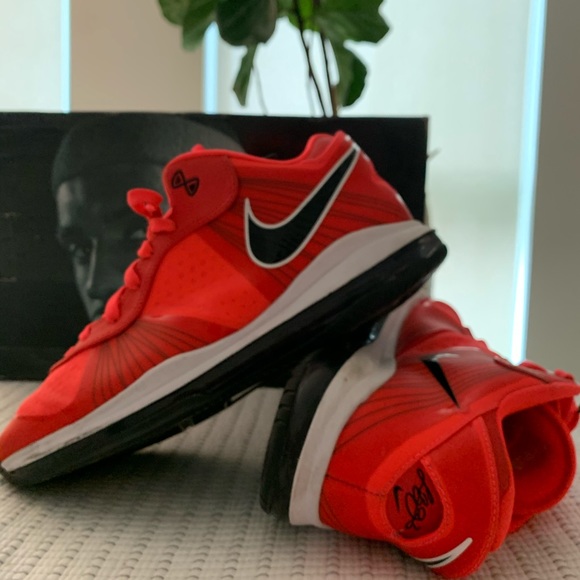 lebron 8 solar red
